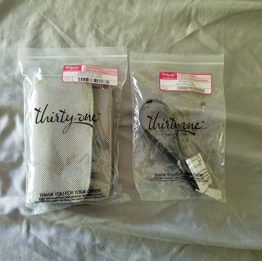 Wallet and strap